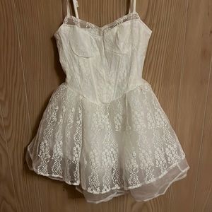 Cottagecore homecoming/mini dress